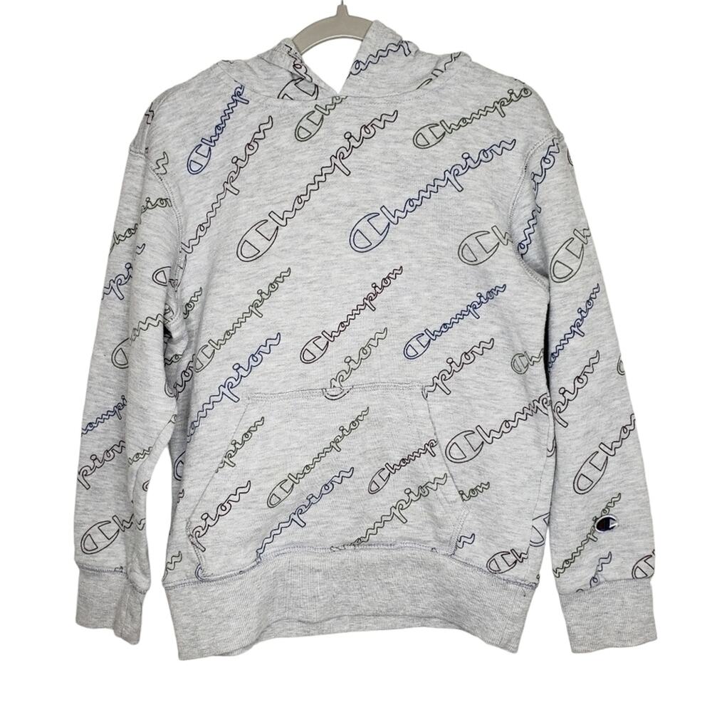 Champion Hooded Sweatshirt with Kangaroo Pocket Small